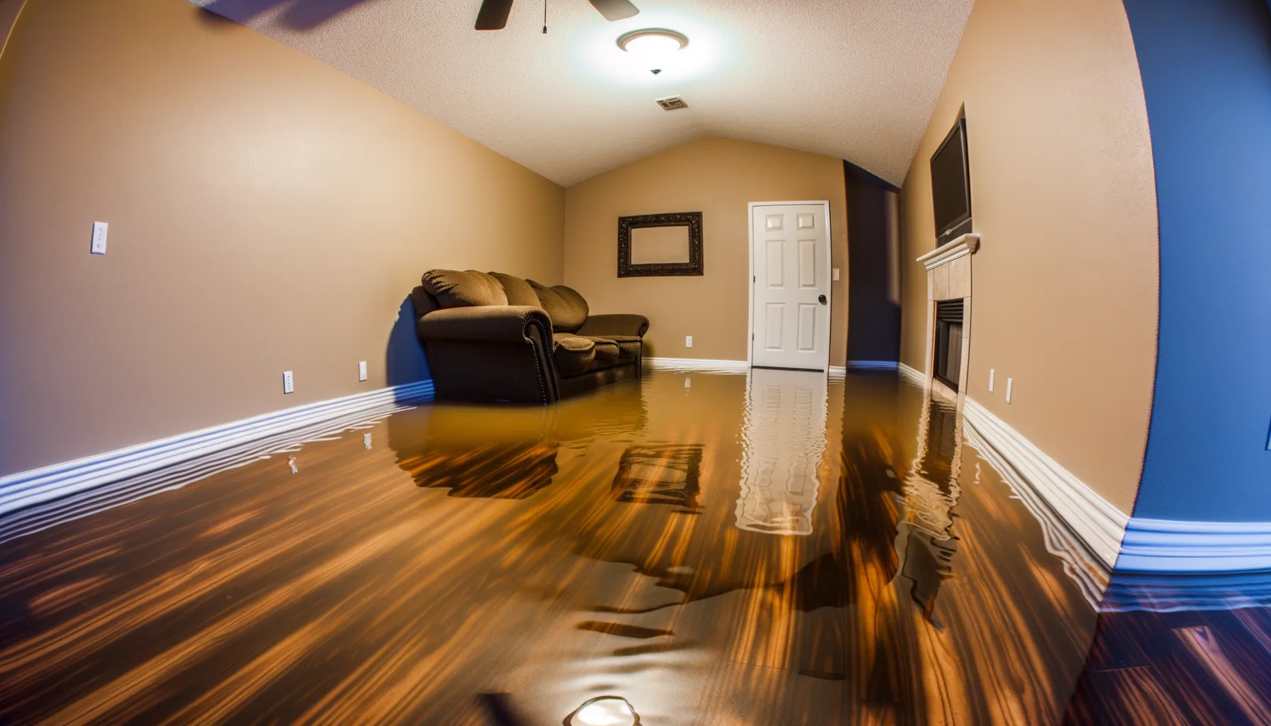 Kitchen Water Damage